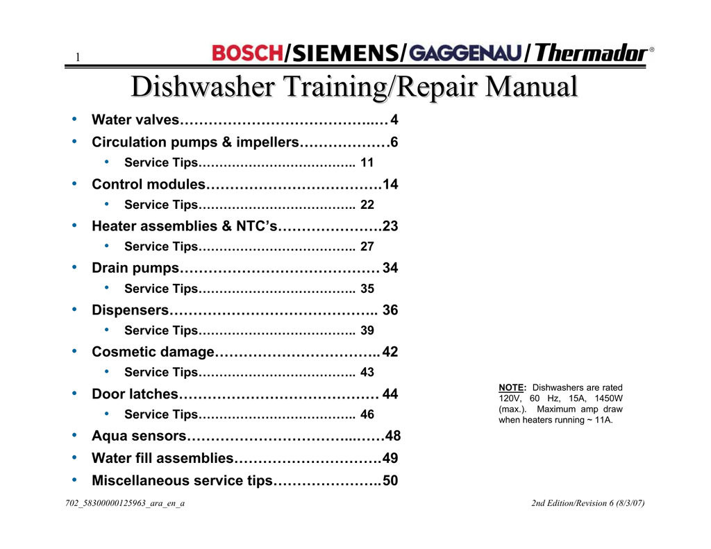 bosch wff2001 service manual